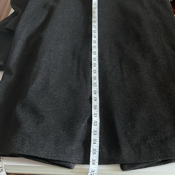 Alessandro Manzoni Woman’s Grey Wool & Cashmere Coat Made in Italy Size: It 46 - Picture 11 of 11